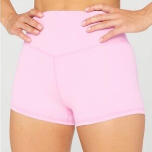 Fabletics  Women's Pink High-Waisted Shorts